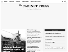 Tablet Screenshot of cabinet.com