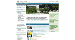 Desktop Screenshot of cabinet.gov.jm